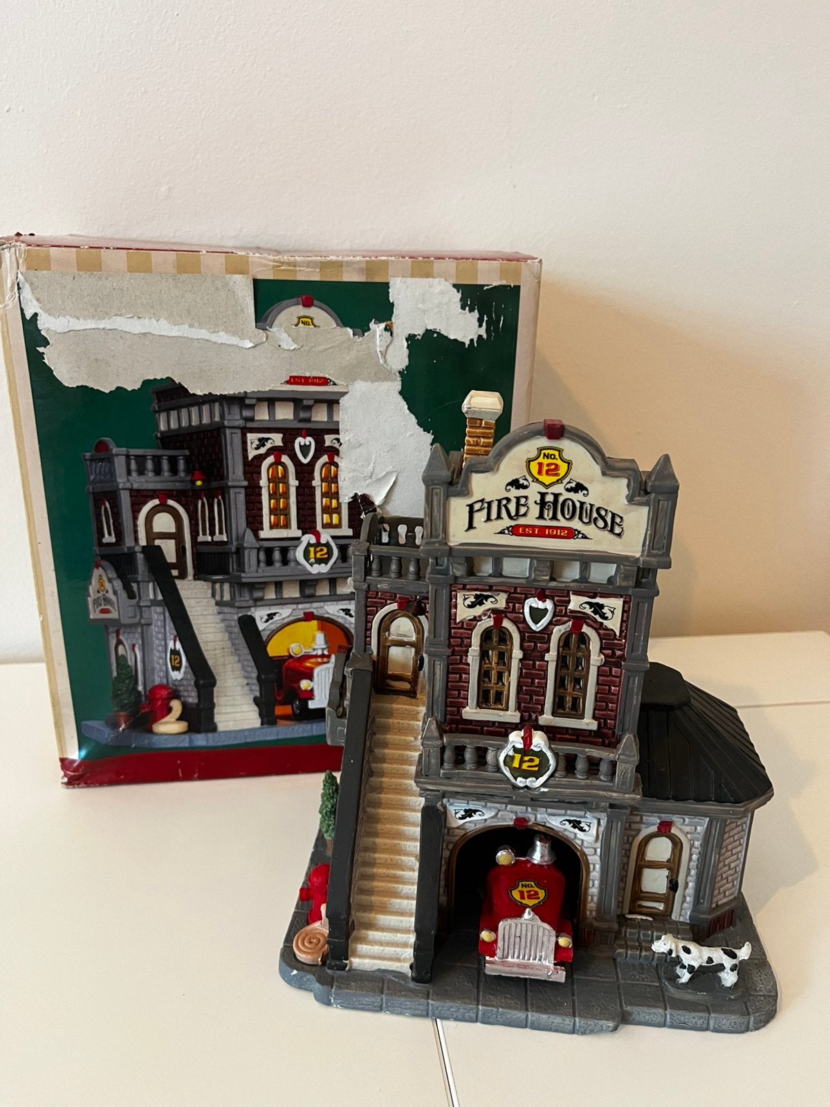Lemax Fire House 12, Diversen, Ophalen of Verzenden, Gebruikt