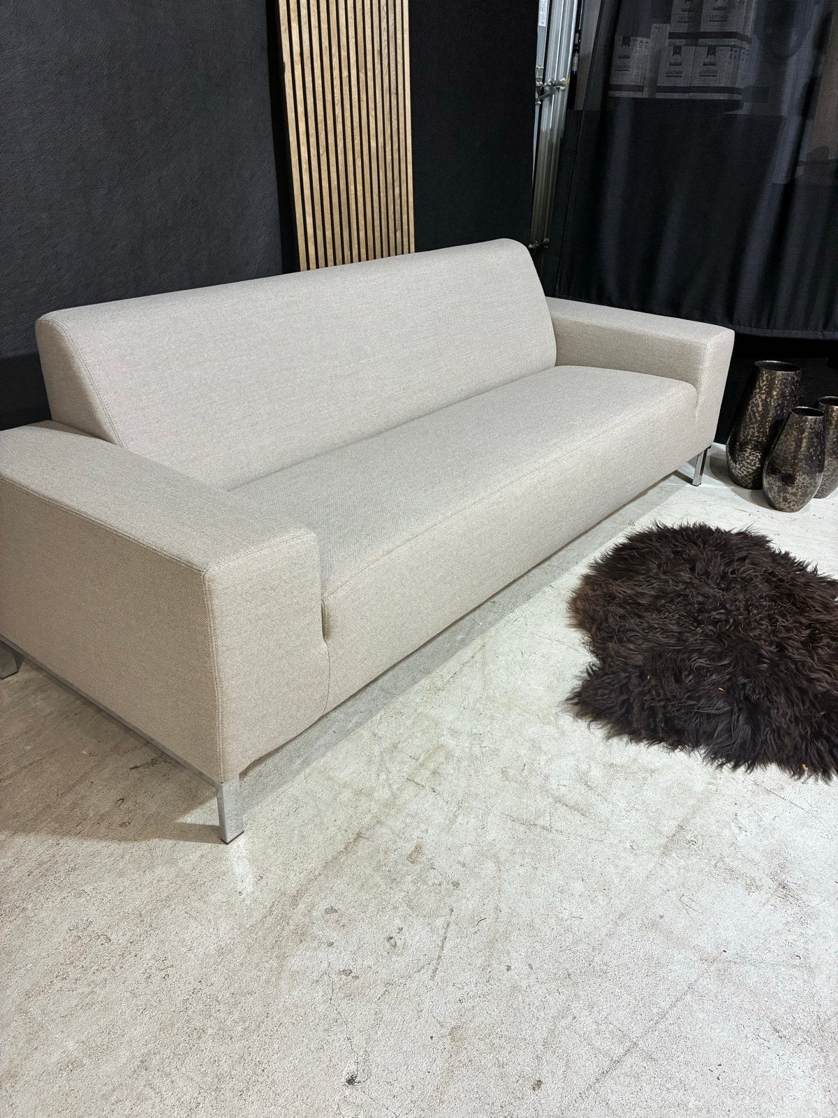 ACTIE - Gelderland 6511 3-zits bank - Nieuw ploegwol -, Ophalen, ., Driepersoons, 75 tot 100 cm