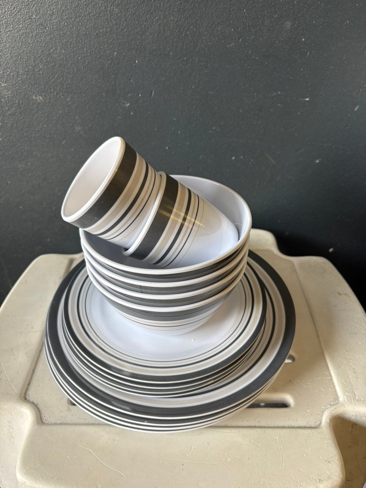 Plastic servies, Ophalen of Verzenden