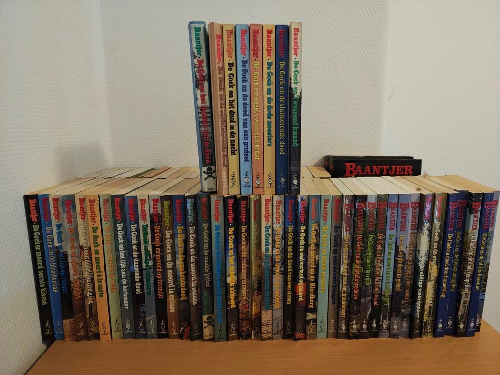 Grote collectie Baantjer boeken - De Cock, Boeken, Detectives, Ophalen of Verzenden, Gelezen, A.C. Baantjer