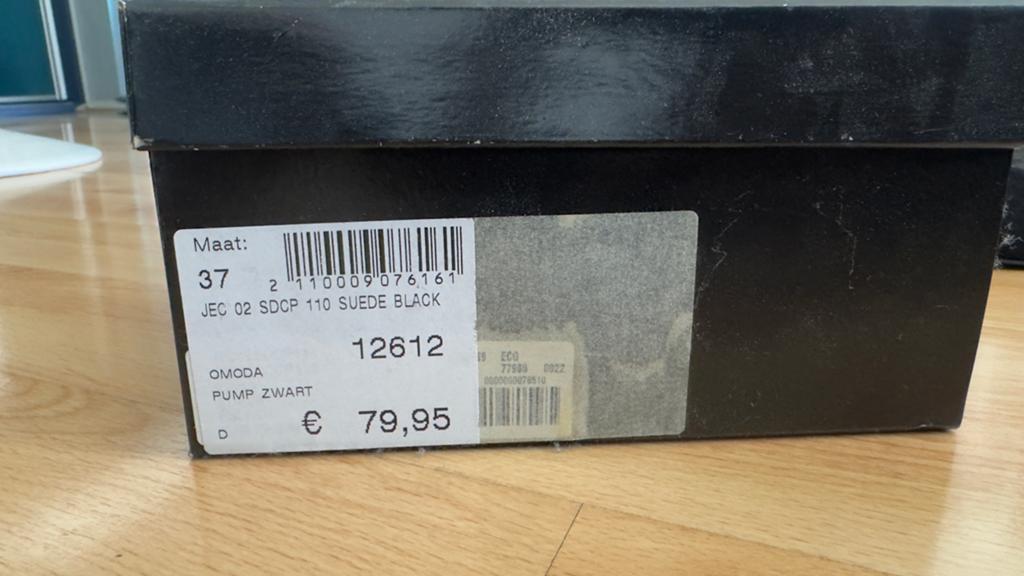Nieuwe zwarte suede OMODA hakken, Pumps, Zwart, Nieuw, Ophalen of Verzenden