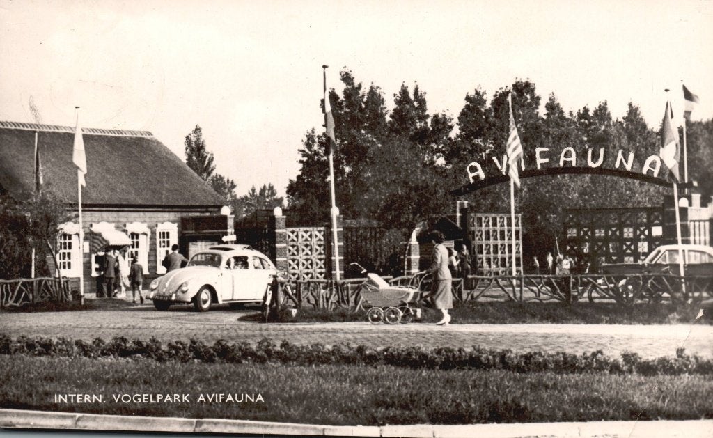 Alphen a/d Rijn, Vogelpark Avifauna (1958) 131469, Verzenden, 1940 tot 1960, Gelopen, Zuid-Holland