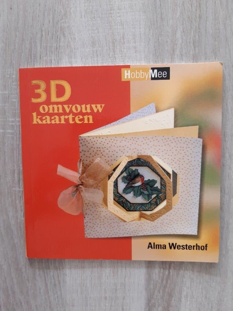 HobbyMee 3D omvouw kaarten - Alma Westerhof, Ophalen of Verzenden, Zo goed als nieuw, Scrapbooking en Knutselen, Alma Westerhof