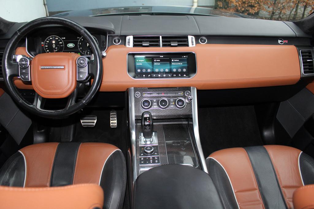 Land Rover Range Rover Sport 5.0 V8 Supercharged SVR | 551PK, Auto's, Land Rover, Automaat, 3000 kg, Verwarming stoelen achter