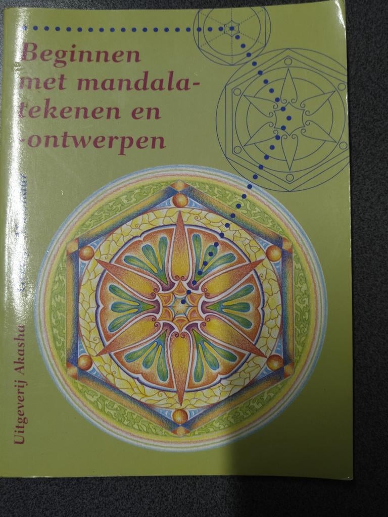 G. Molenaar - Beginnen met mandala-tekenen en -ontwerpen, Ophalen of Verzenden, Zo goed als nieuw, Instructieboek, G. Molenaar