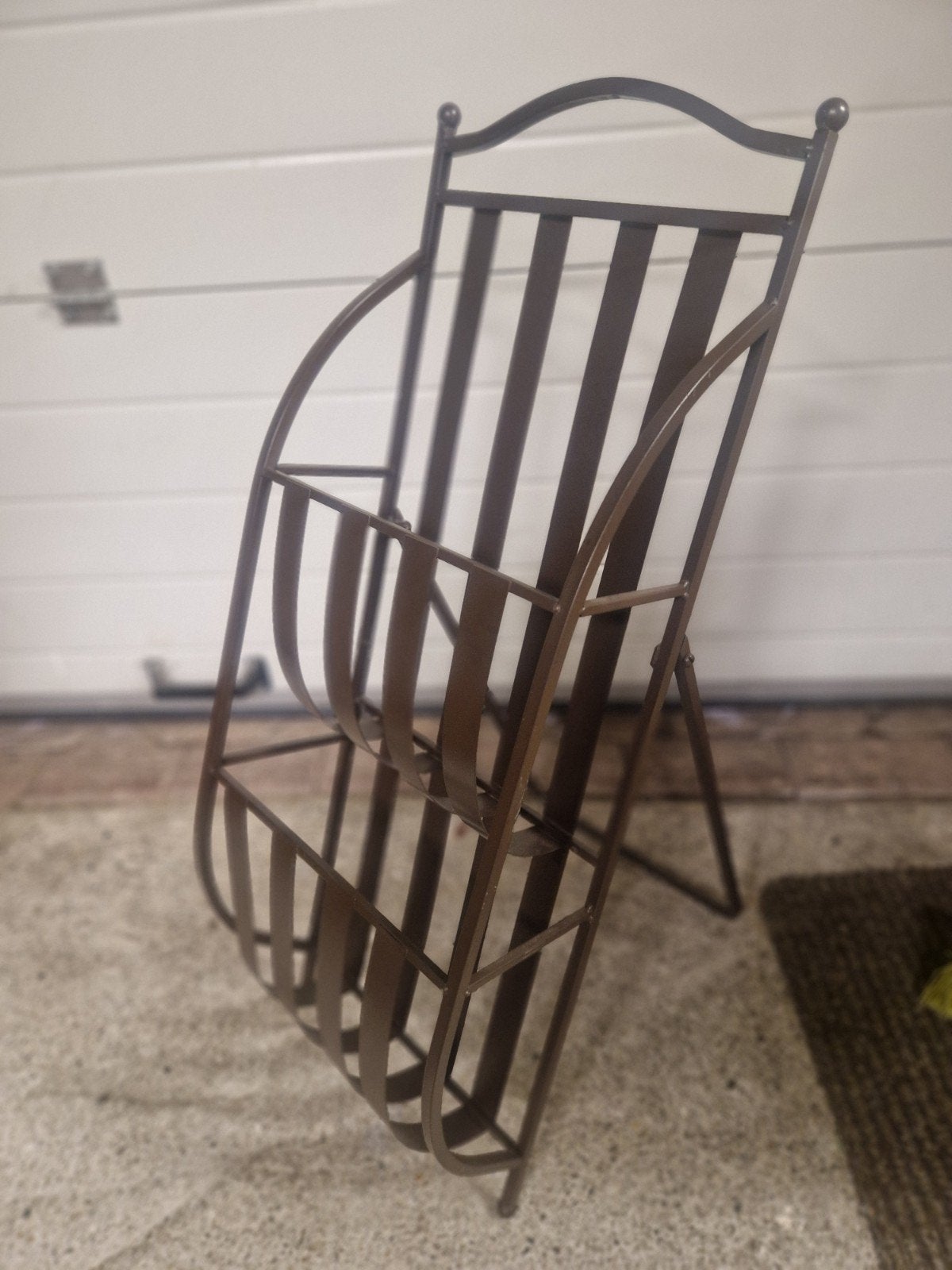 Brocante lectuurbak, Lectuurbak, Ophalen, Zo goed als nieuw, Metaal