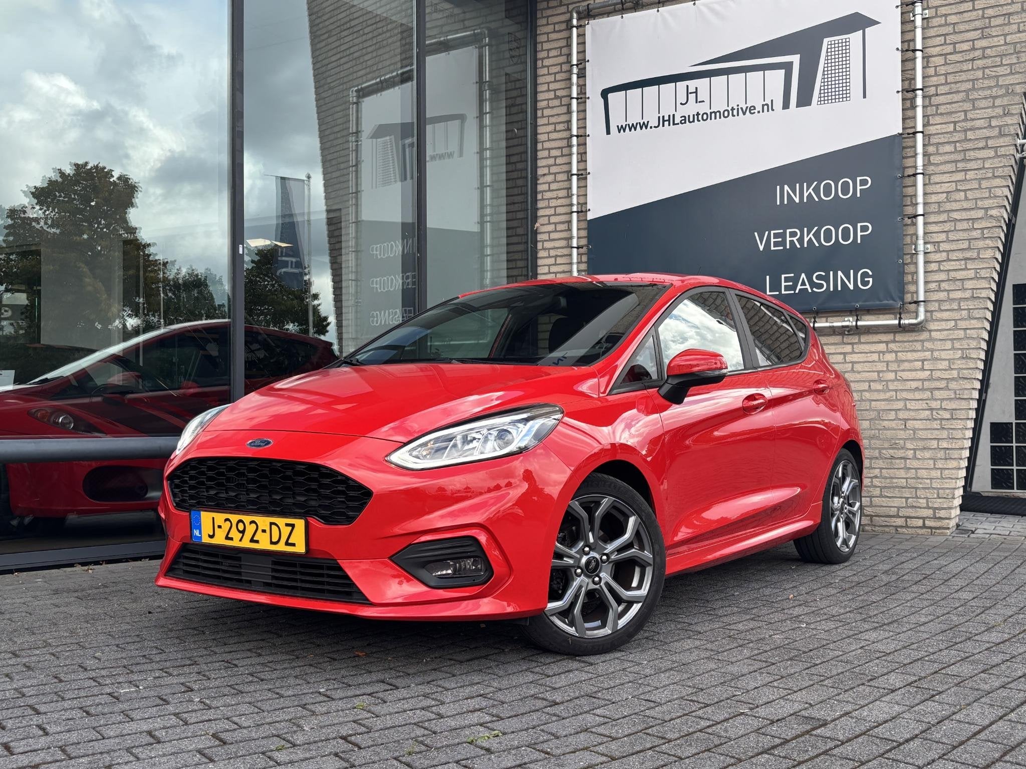 Ford Fiesta 1.0 EcoBoost ST-Line*ECC*CRUISE*NAVI*, Auto's, Ford, Voorwielaandrijving, Stof, Gebruikt, 1064 kg