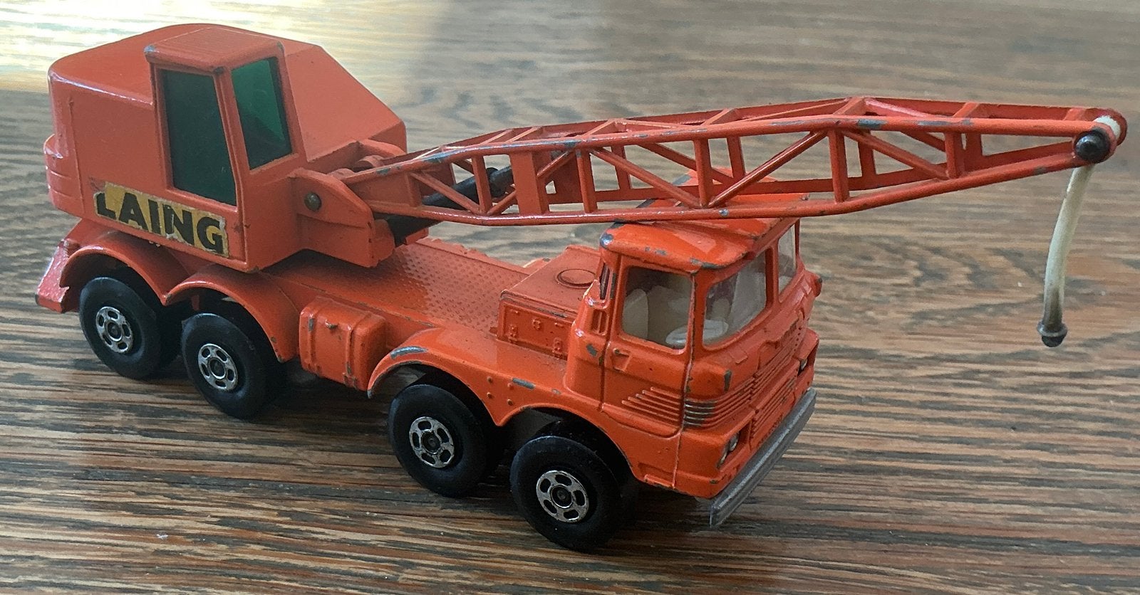 Prachtige oude Scammel hijskraan takelwagen Lesney Matchbox, Ophalen of Verzenden, Gebruikt, Bus of Vrachtwagen