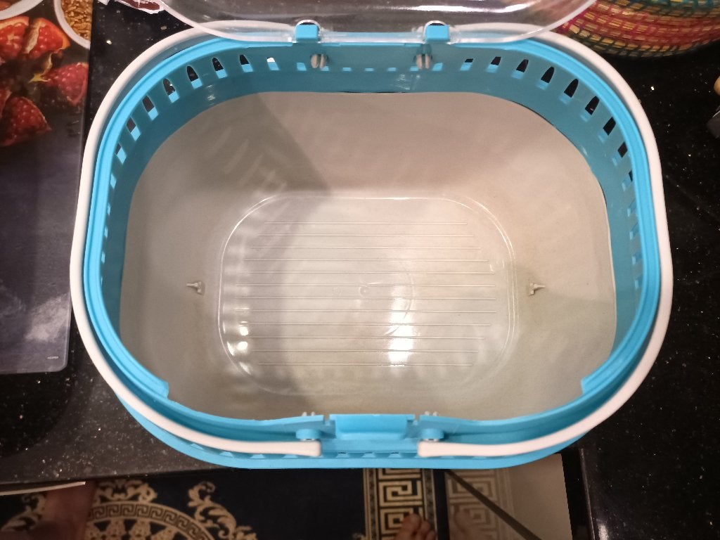 reiskoffer vervoerbakje box dieren vogel hamster parkiet, Ophalen of Verzenden, Zo goed als nieuw