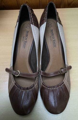 Marco Tozzi schoenen maat 40 [v], Kleding | Dames, Schoenen met lage hakken, Bruin, Nieuw, Ophalen of Verzenden