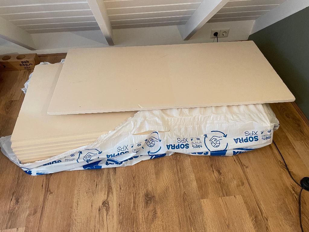 Sopra XPS (soort Jakodur isolatieplaten), Overige materialen, Dakisolatie, Nieuw, 15 m² of meer