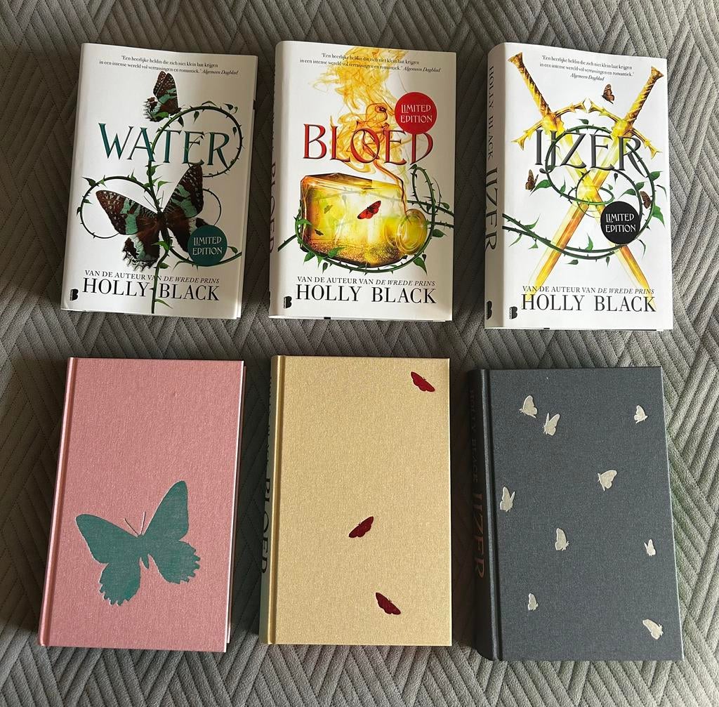 LE Holly Black - Water, Bloed, IJzer (Faerie Trilogie), Boeken, Ophalen of Verzenden, Nieuw