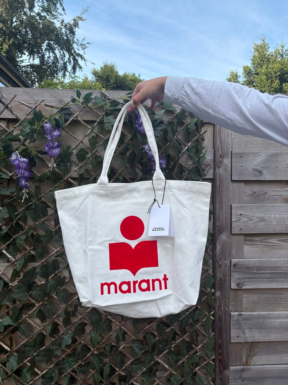 Isabel Marant tas - Nieuw met label, Ophalen of Verzenden, Nieuw, Wit, Shopper