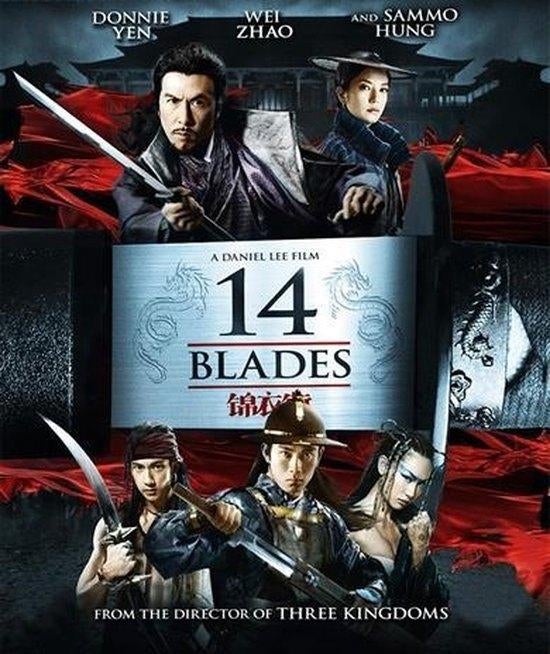14 BLADES (DVD), Cd's en Dvd's, Dvd's | Actie, Zo goed als nieuw, Martial Arts, Vanaf 16 jaar, Ophalen of Verzenden
