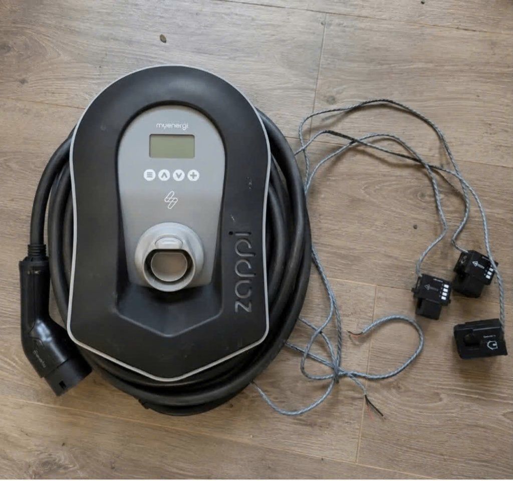 Zappi V2.1 laadpaal 22kW – 6,5m kabel – hub, Ophalen of Verzenden, Gebruikt, Laadpaal