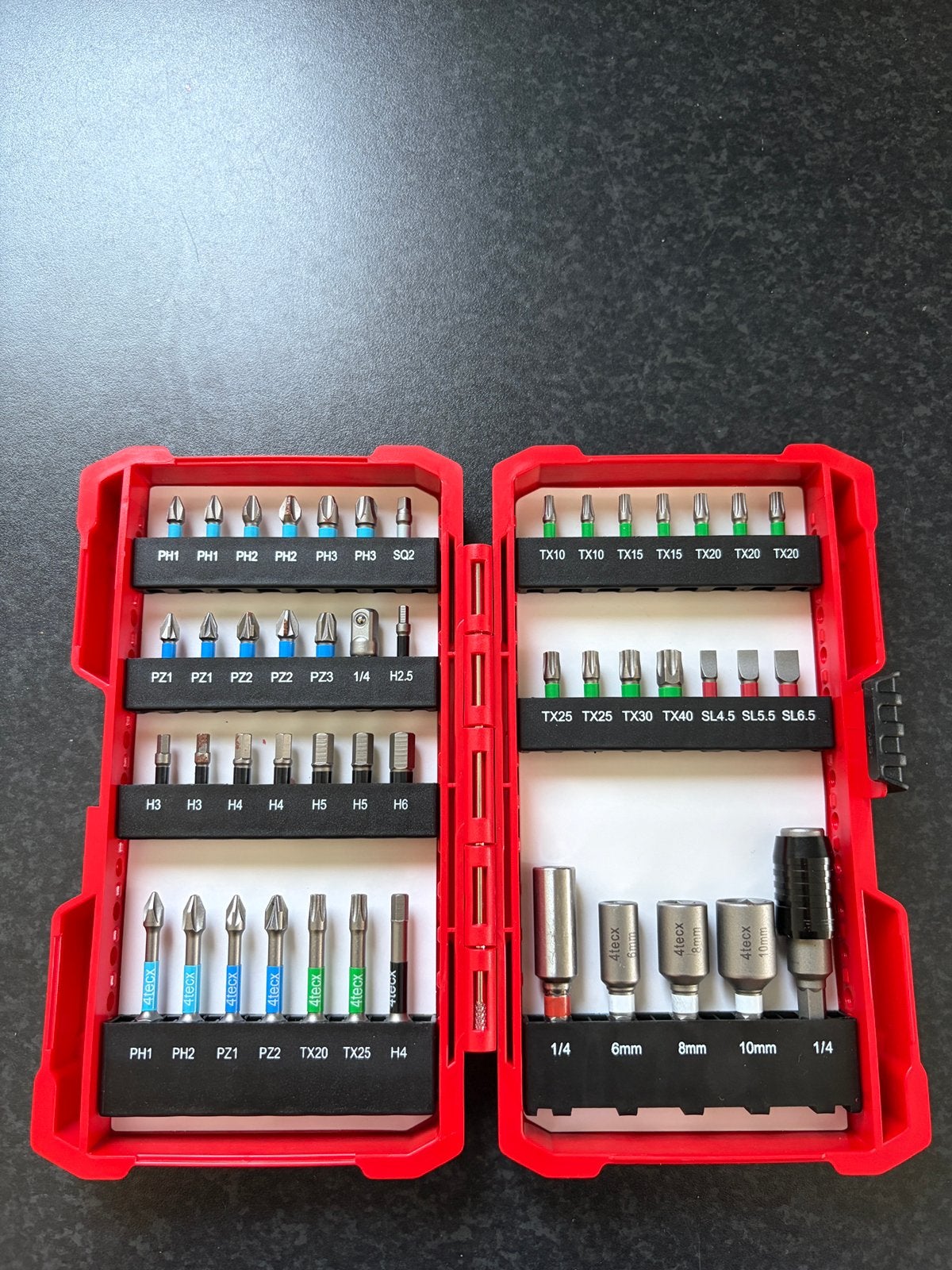 4tecx bitset compleet, Ophalen of Verzenden, Nieuw, Bitset, Overige merken