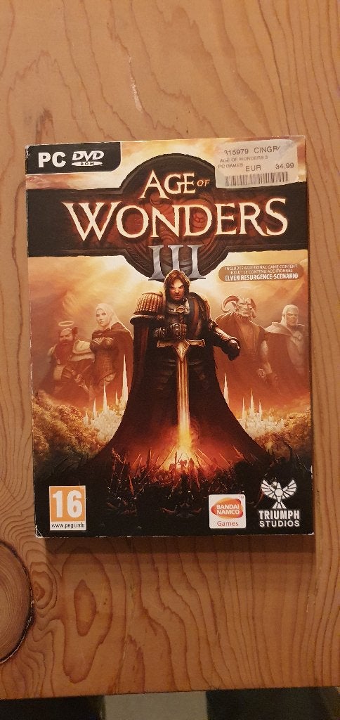 pc cd rom spel age wonders 111, Avontuur en Actie, 1 speler, Ophalen of Verzenden, Zo goed als nieuw