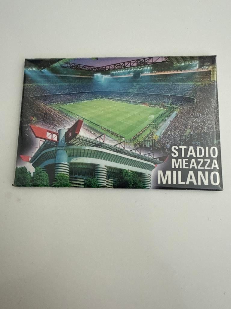 Stadio Meazza Milano Magneet - Voetbalstadion Souvenir, Ophalen of Verzenden, Zo goed als nieuw, Buitenlandse clubs, Overige typen