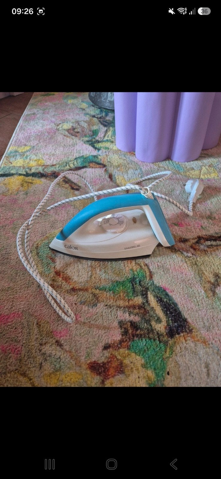 Tefal Strijkijzer, Ophalen of Verzenden, Gebruikt, Strijkijzer met snoer