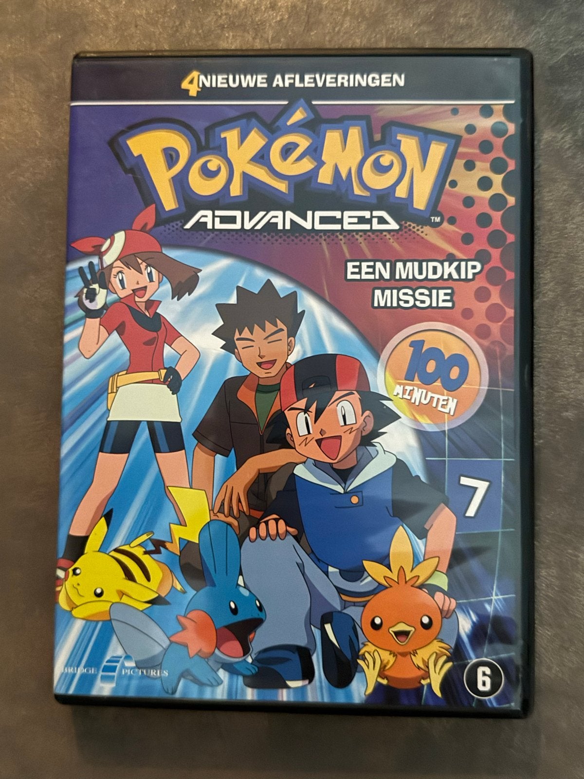 Pokémon Advanced: Een Mudkip Missie (DVD), Cd's en Dvd's, Dvd's | Kinderen en Jeugd, Zo goed als nieuw, Tv fictie, Avontuur, Vanaf 6 jaar