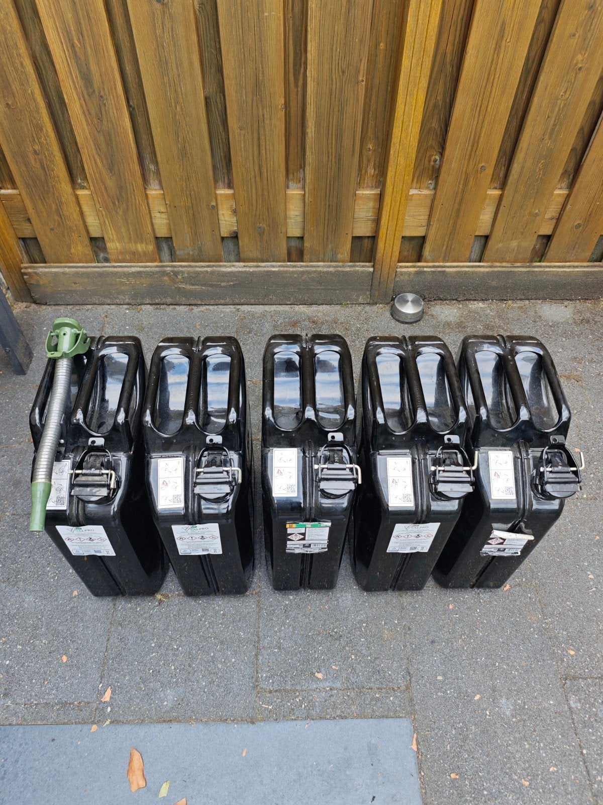 jerrycan 20L metaal professioneel UN gekeurd benzine diesel, Ophalen, Gebruikt