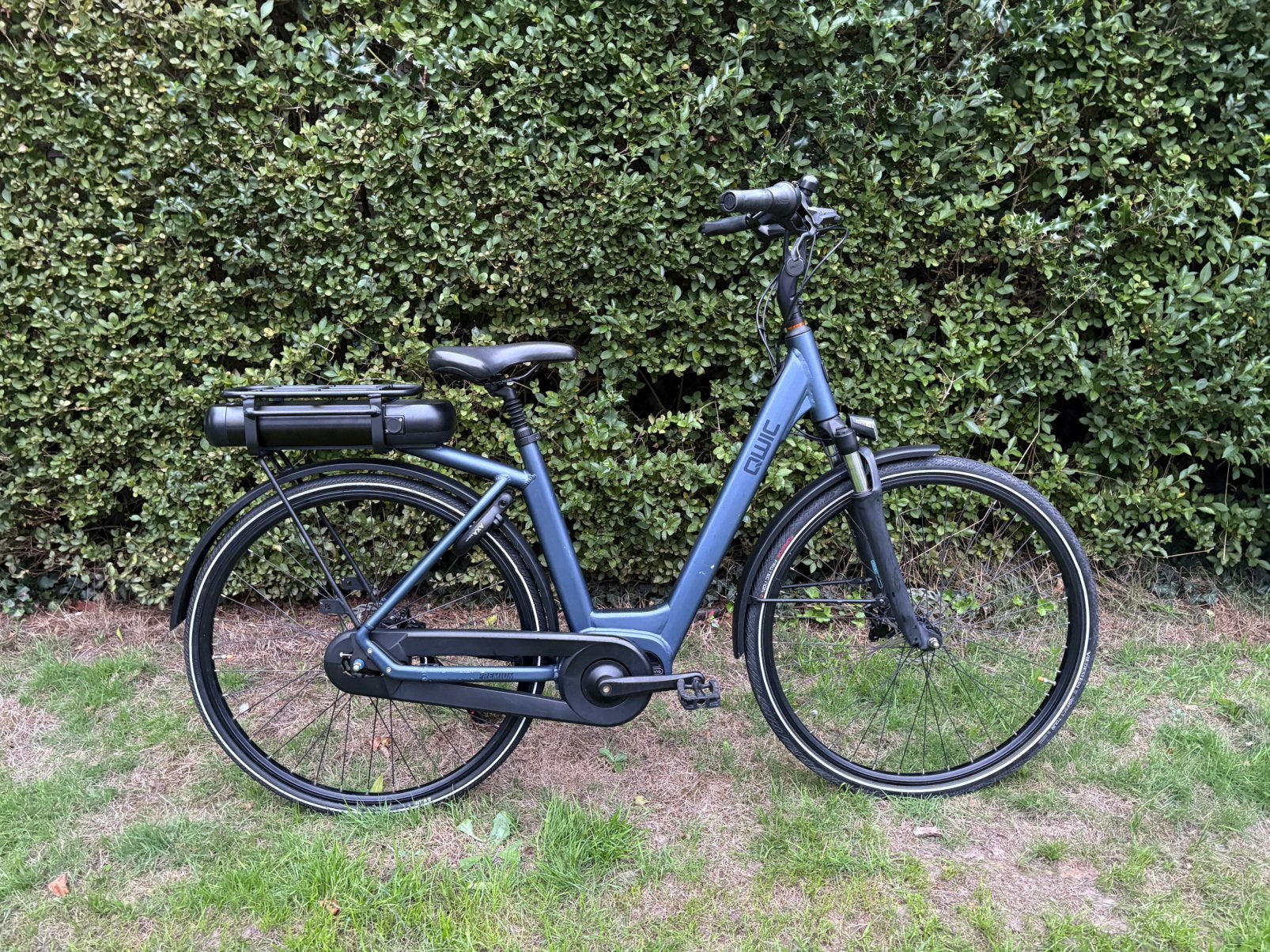 Qwic Premium MN7D+ E-Bike Met Nieuwe Accu & 2 jaar Garantie, Ophalen, Qwic, Zo goed als nieuw, 51 tot 55 cm