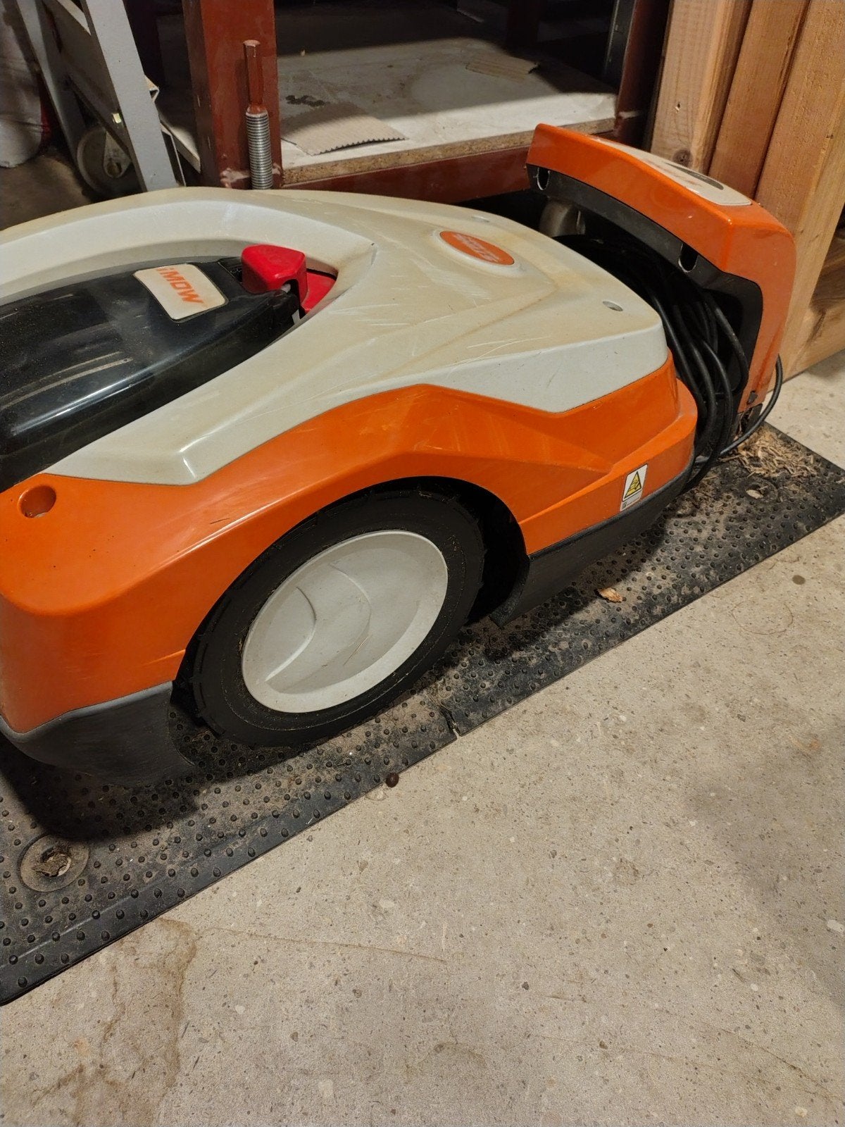 Stihl iMow RMI 522 C Robotmaaier, Tuin en Terras, Ophalen, Gebruikt, Accu-grasmaaier, Stihl