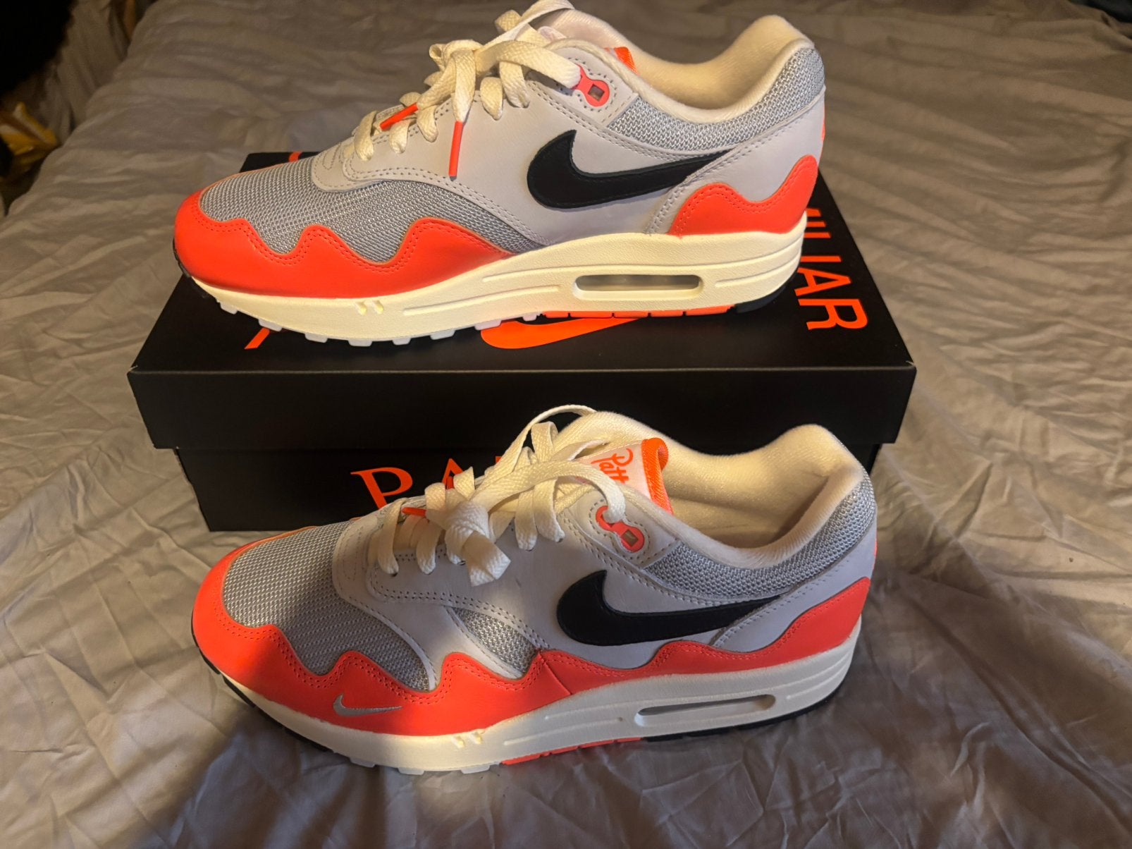 Nike air max 1 patta hyper crimson maat 41 NIEUW, Overige kleuren, Sportschoenen, Nieuw, Ophalen of Verzenden