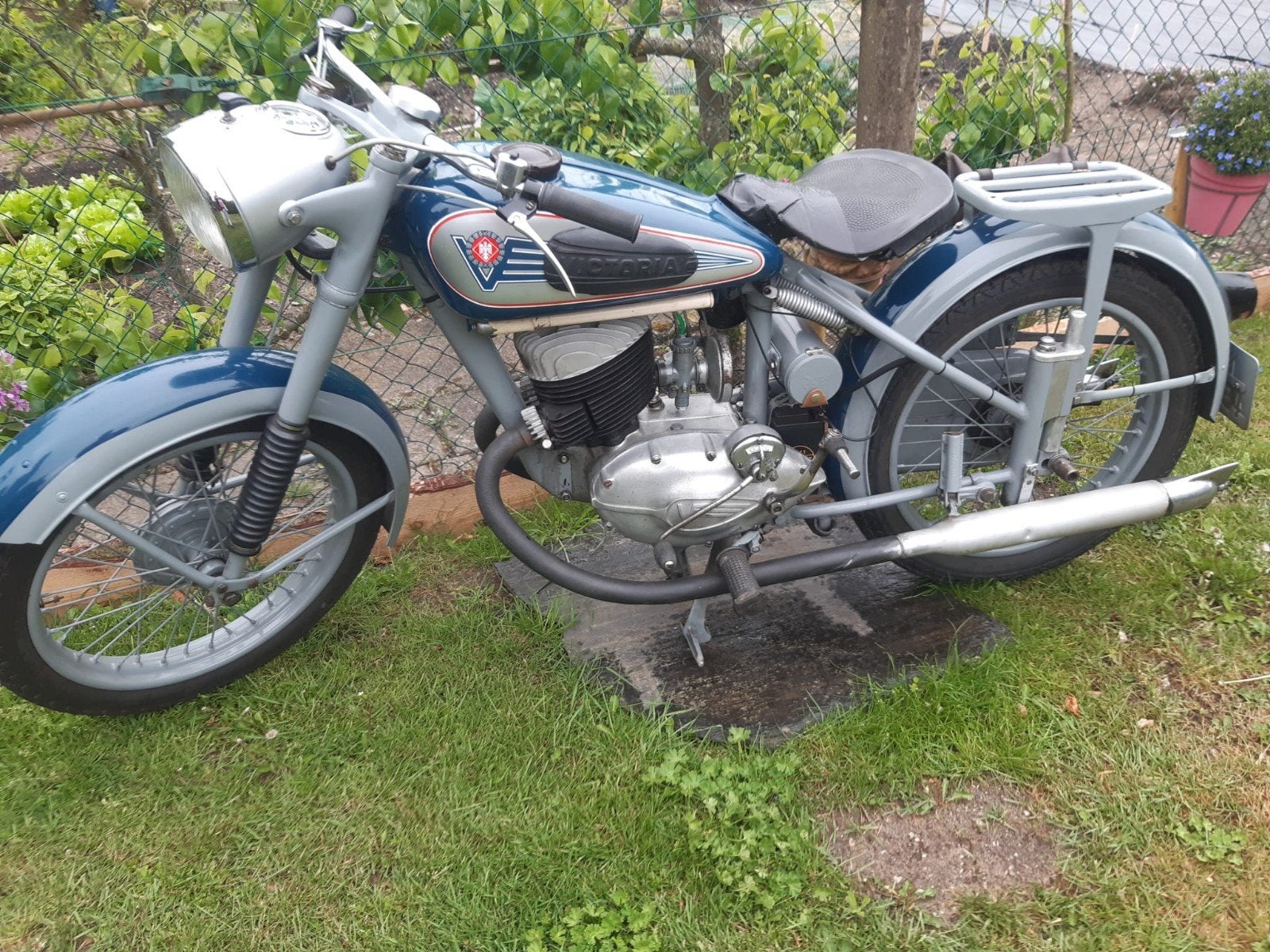 Victoria oldtimer KR25 motorfiets, 250 cc, Gebruikt, Toermotor, 11 kW of minder