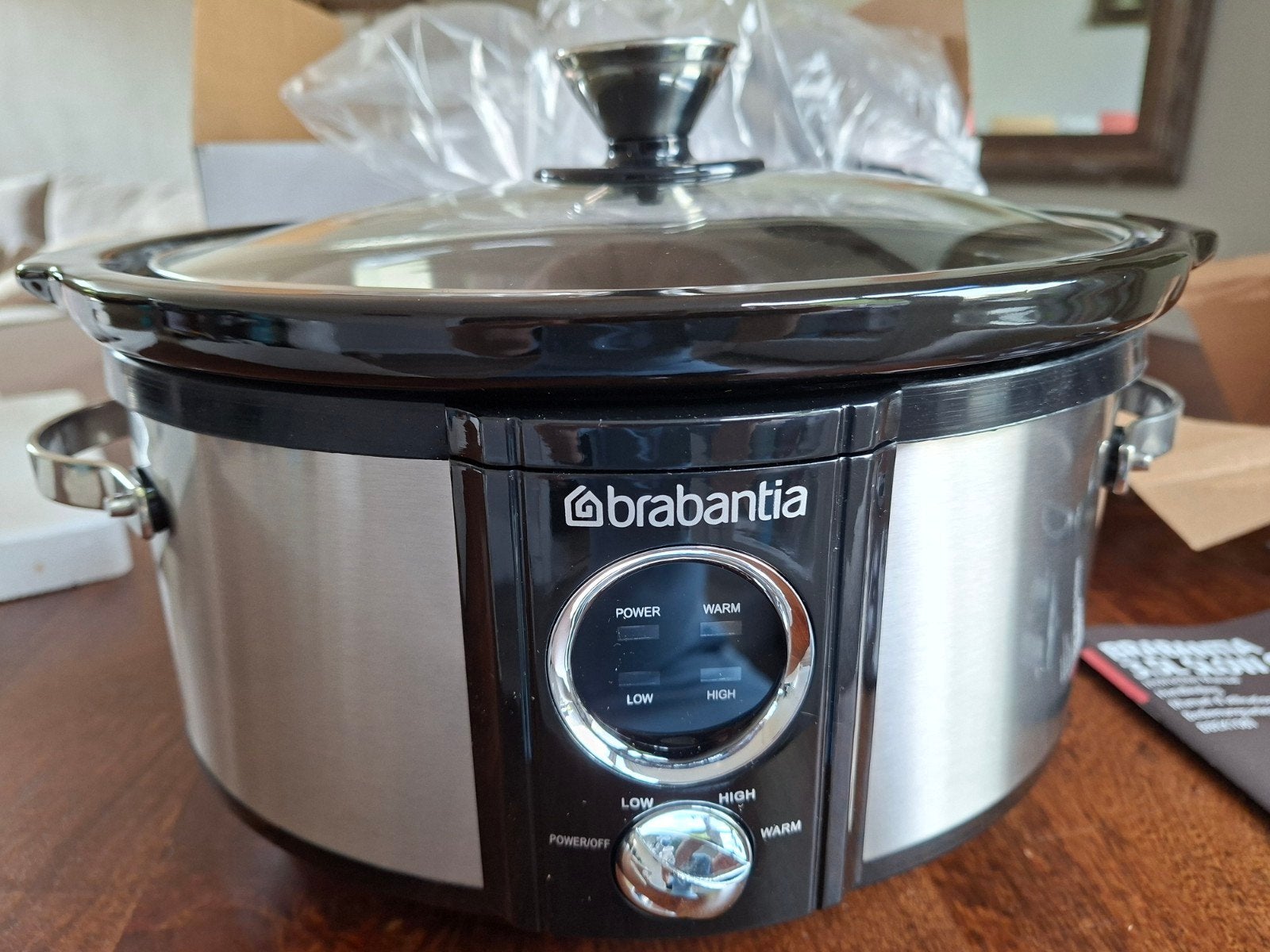 Brabantia 3.5 ltr slow cooker, Ophalen of Verzenden, Nieuw
