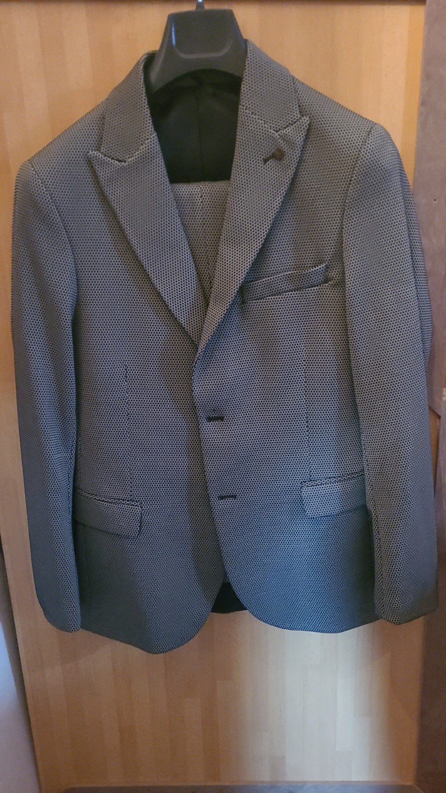 WAM Classic Zwart Heren Pak - Maat 46, Zwart, Ophalen of Verzenden, Zo goed als nieuw, WAM Classic