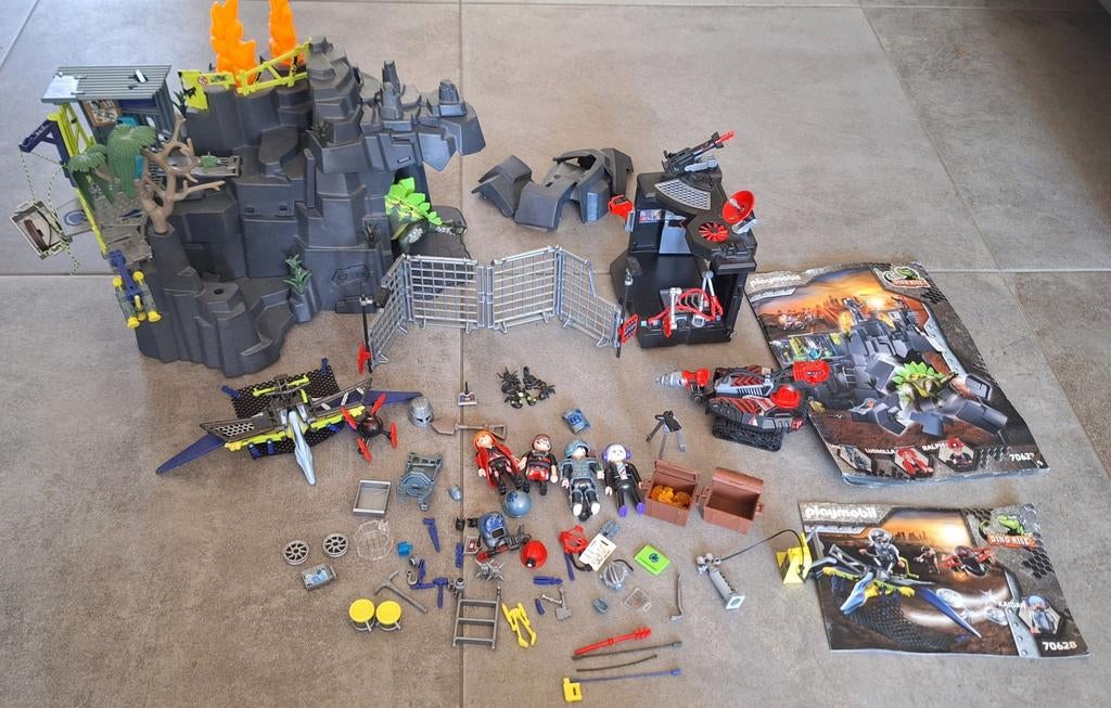 Playmobil Dino Rise sets - Complete collectie 70623 en 70628, Ophalen, Gebruikt, Complete set