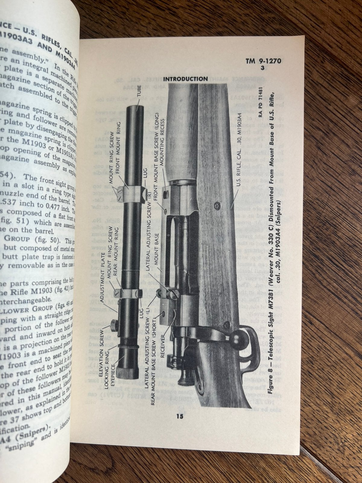 WO2 Amerikaans M1903 Sniper Springfield Rifle voorschrift 44, Amerika, Ophalen of Verzenden, Boek of Tijdschrift