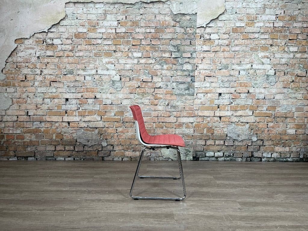 Vitra HAL Sledge – Roze stof/kunststof | Jasper Morrison, Huis en Inrichting, Ophalen, Overige kleuren, Drie, Design