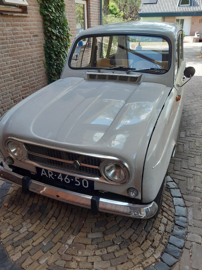 Renault 4 0.8 1967 Wit, Auto's, Voorwielaandrijving, Euro 5, Beige, 4 cilinders
