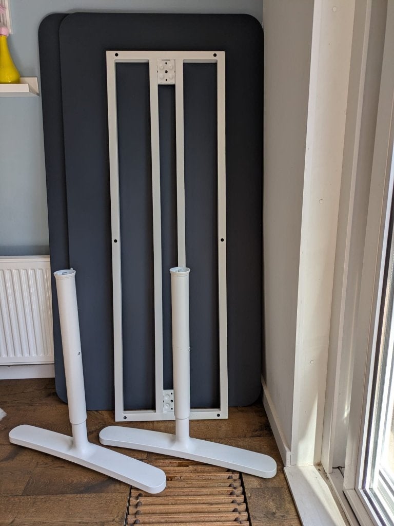 bureau (ikea bekant) 2x, Ophalen, Demontabel, 160 cm, Gebruikt
