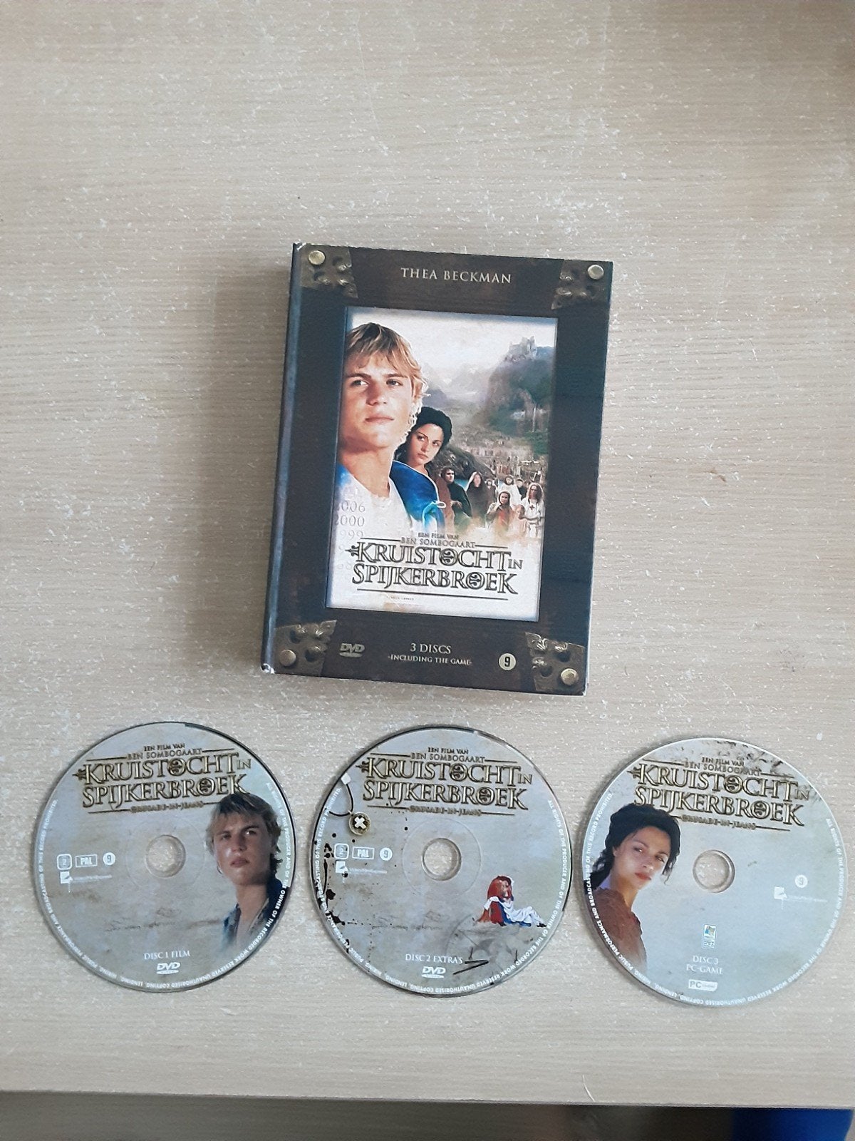 Film Kruistocht In Spijkerbroek 3discs, Vanaf 9 jaar, Ophalen of Verzenden, Nederlands, Inclusief boekje