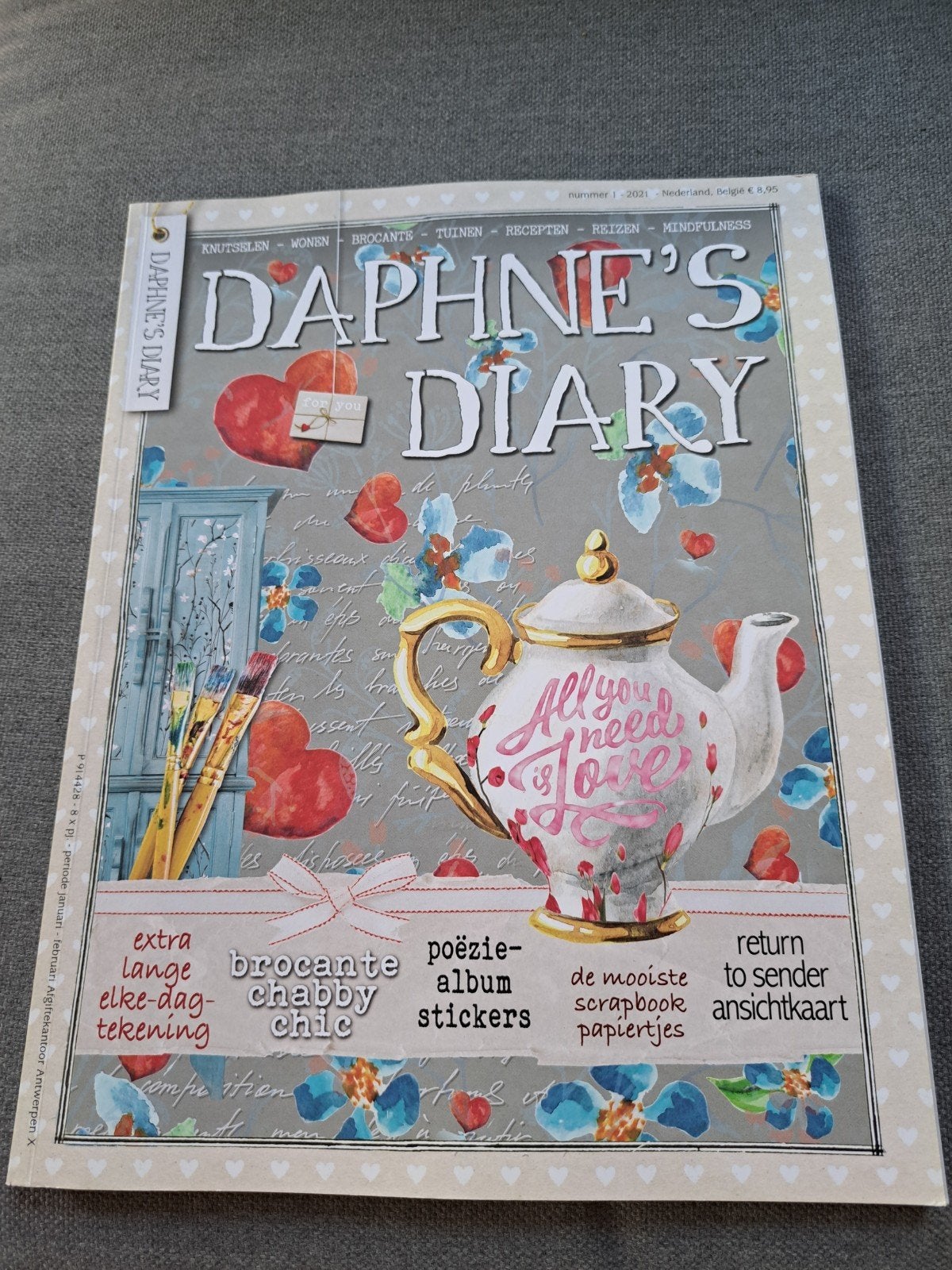 T: Daphne's Diary - Nummer 1 - 2021 - Knutselen, Wonen, Ophalen of Verzenden, Gelezen, Overige typen