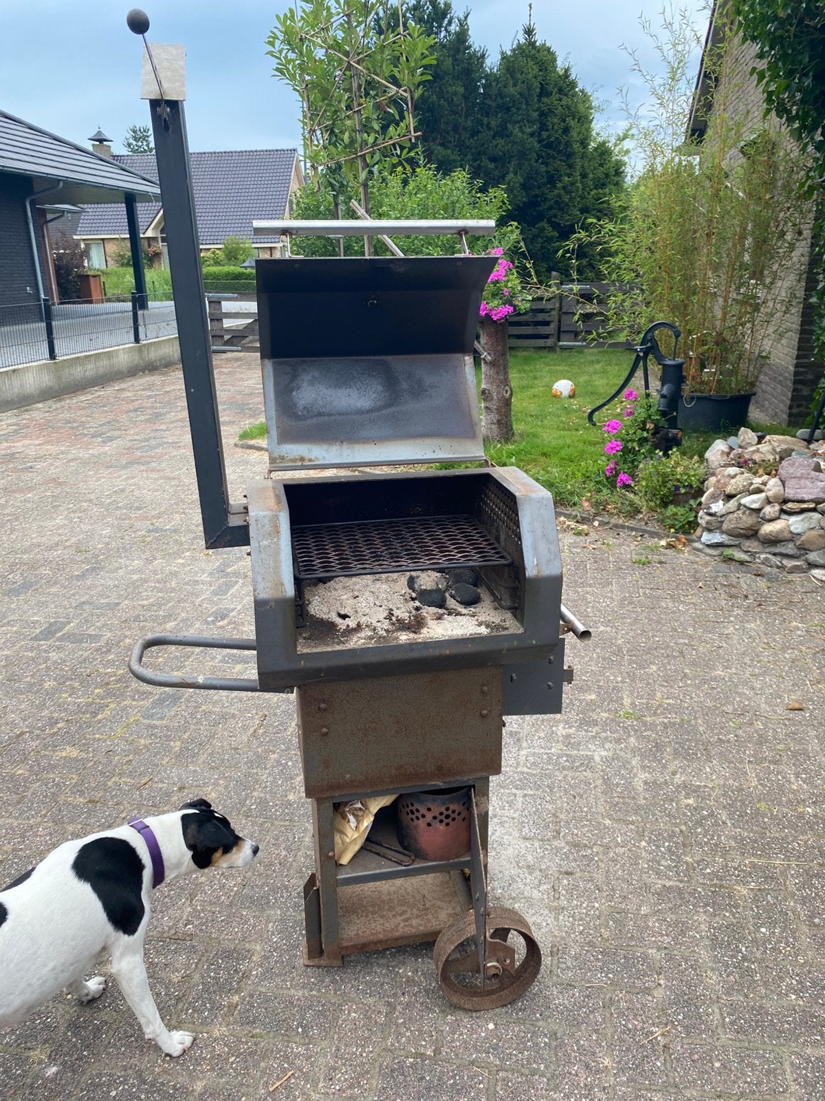 Barbecue /smoker., Ophalen, Zo goed als nieuw