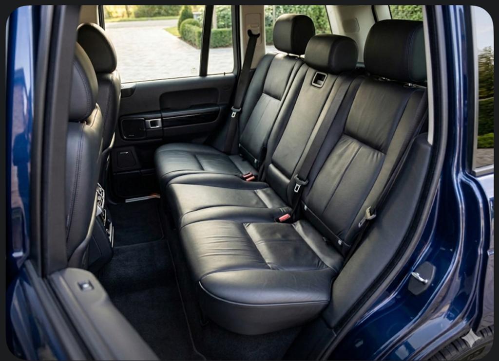 Achterbank Range Rover, zwart leder, Auto-onderdelen, Interieur en Bekleding, Ophalen, Gebruikt, Land Rover