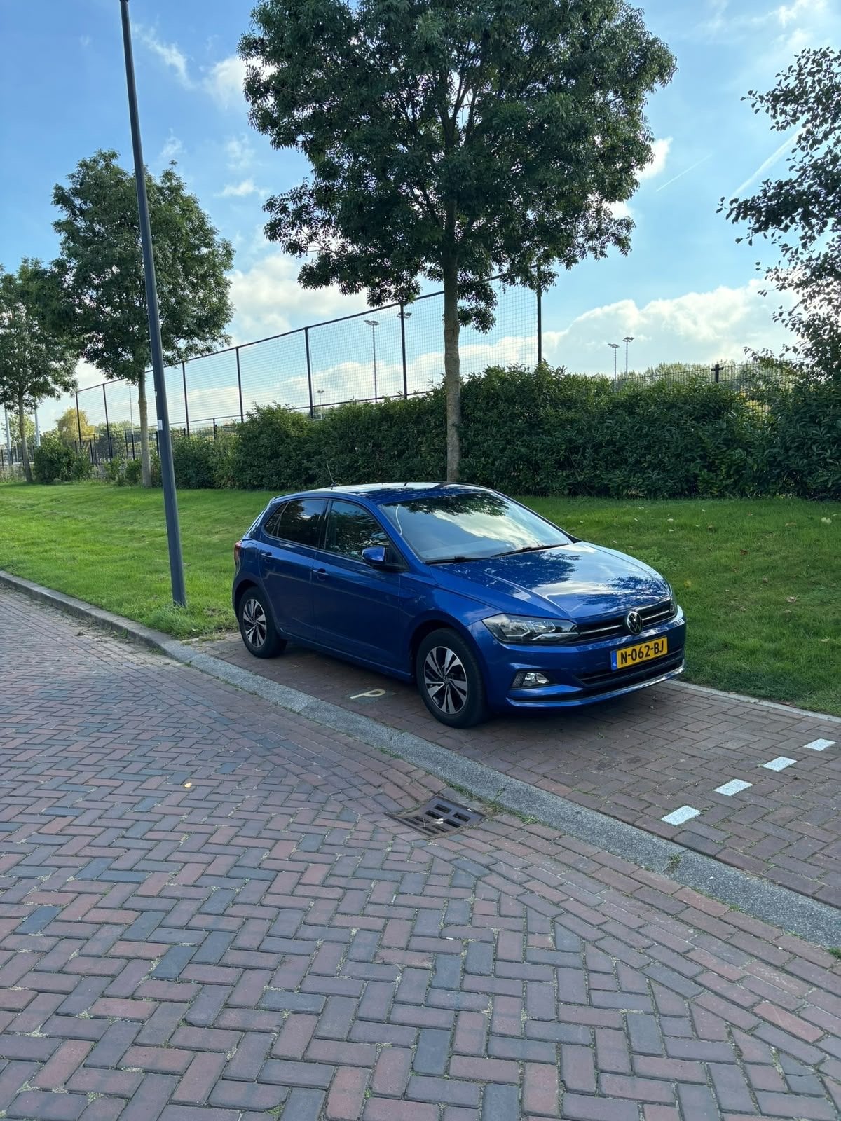 Volkswagen Polo 1.0 TSI 95pk 7-DSG 2021 Blauw, 1063 kg, Blauw, 49 €/maand, Origineel Nederlands