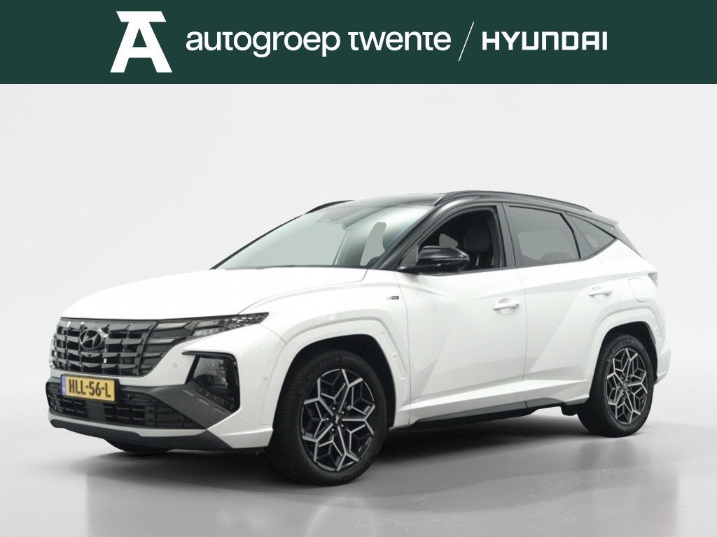 Hyundai Tucson 1.6 T-GDI PHEV N Line | Navigatie | 360 grade, 14 kWh, Gebruikt, 4 cilinders, Wit