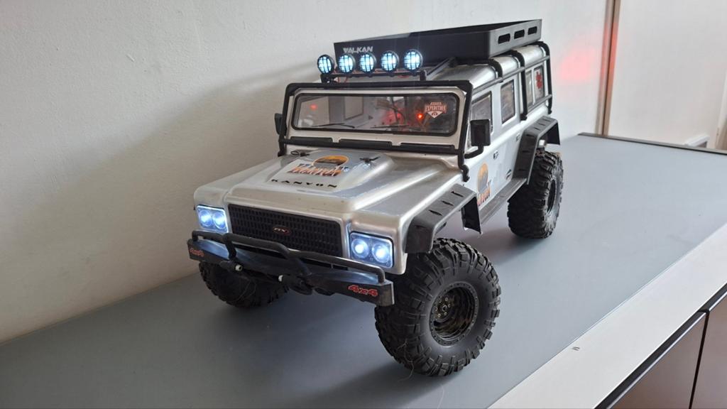 FTX Kanyon RC crawler 1:10 XL 4x4, Gebruikt, Auto offroad, Schaal 1:10, RTR (Ready to Run)