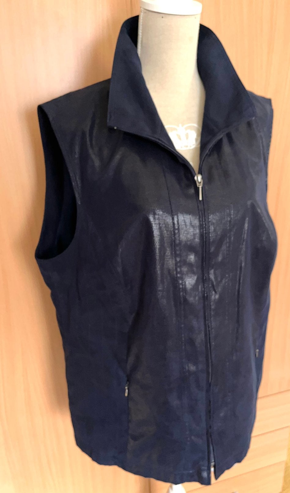 Erfo bodywarmer maat 46, Ophalen of Verzenden, Zo goed als nieuw, Maat 46/48 (XL) of groter, Blauw