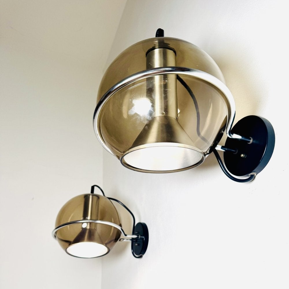 Originele Raak / Frank Ligtestijn wandlampen, Huis en Inrichting, Lampen | Wandlampen, Ophalen, Zo goed als nieuw, Glas