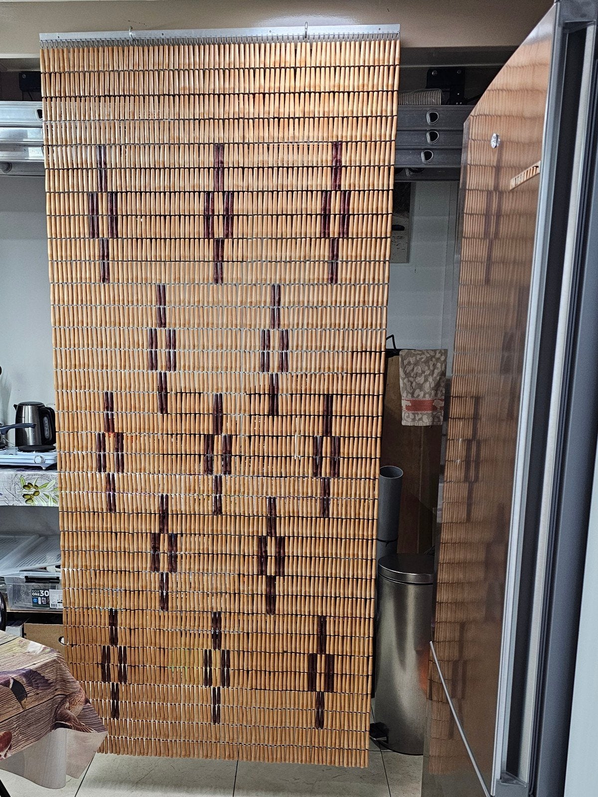 Mooi vliegengordijn voor deur 930x2115 mm, Ophalen of Verzenden, 80 tot 100 cm, Hordeur, 200 tot 215 cm