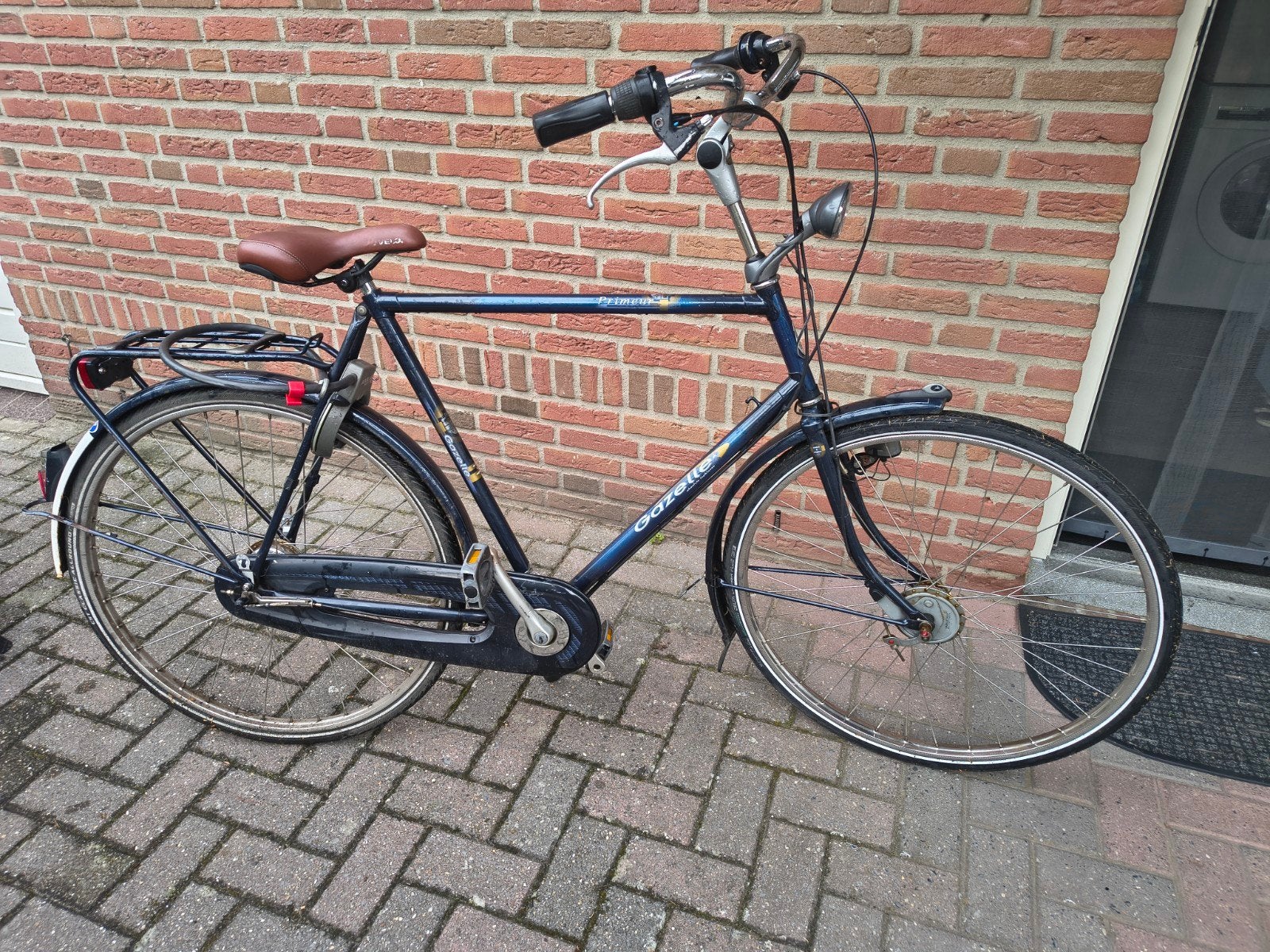 herenfiets 28 inch Gazelle, Fietsen en Brommers, Fietsen | Heren | Herenfietsen, Ophalen of Verzenden, Gebruikt, Gazelle