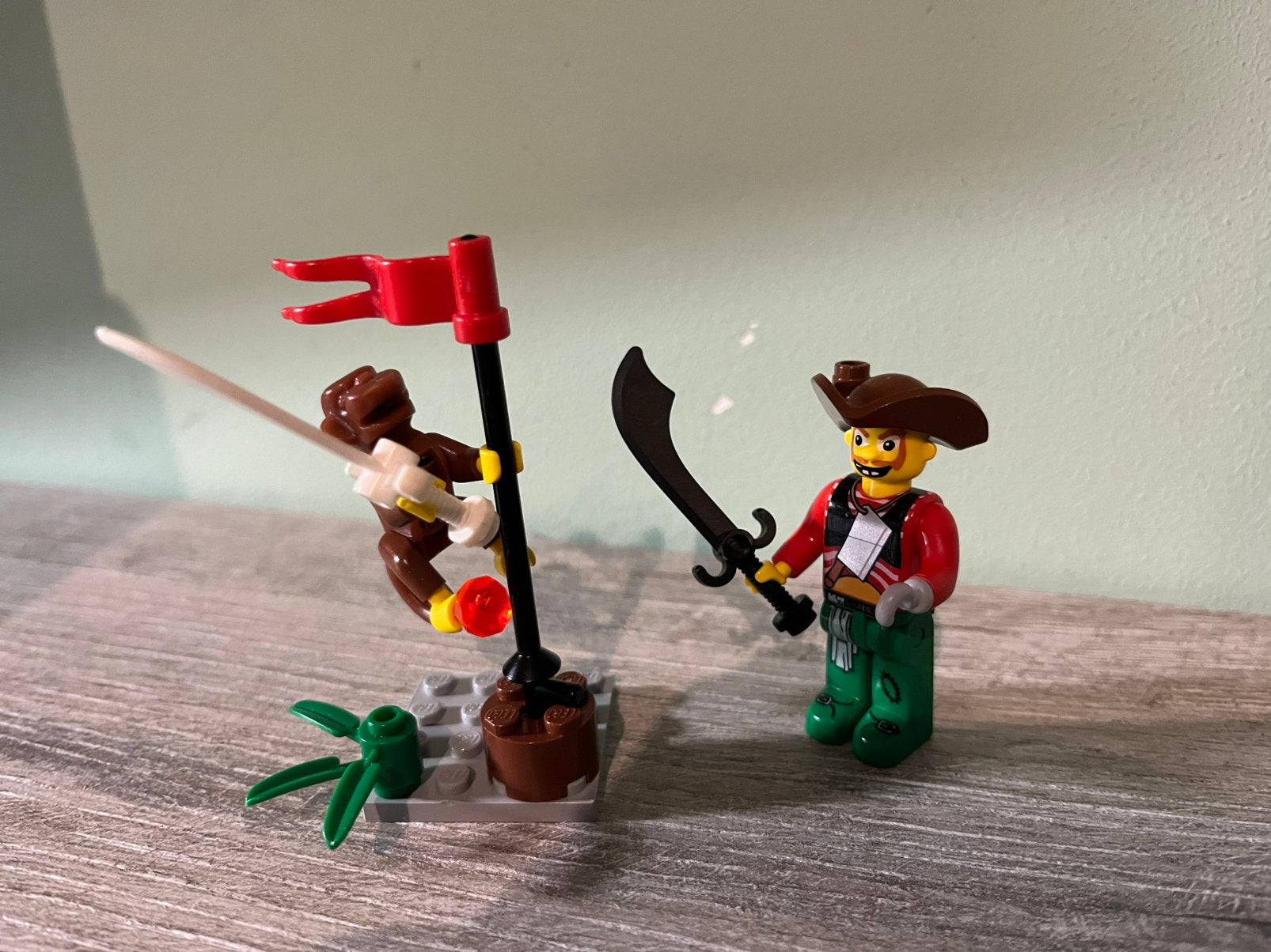 Lego 7081 juniors Harry Hardtack and monkey, Overige thema's, Lego, Ophalen of Verzenden, Zo goed als nieuw