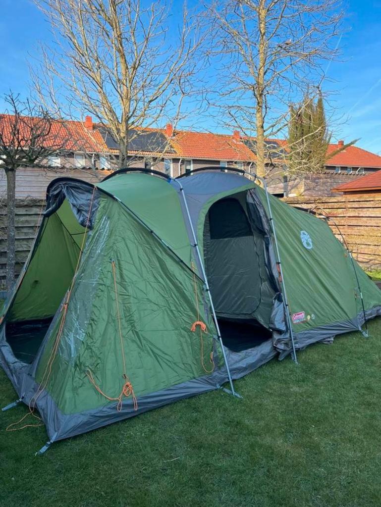 Coleman Vespucci 4 tent, Caravans en Kamperen, Tenten, Zo goed als nieuw, Ophalen