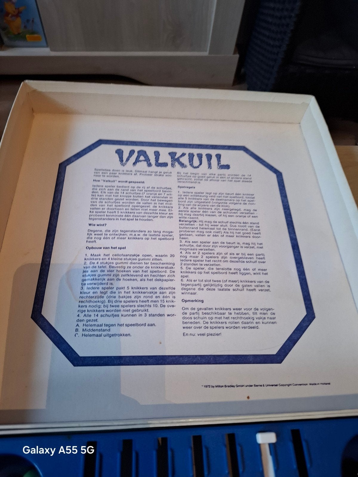Valkuil bordspel - Klassiek gezelschapsspel, Hobby en Vrije tijd, Gezelschapsspellen | Bordspellen, Onbekend, Ophalen of Verzenden
